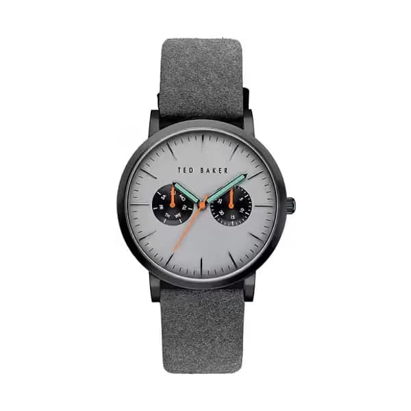 Ted Baker Montre Homme TED BAKER en Cuir Gris Etanche