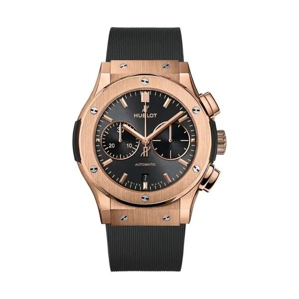 Hublot Racing Grey Chronograph King Gold