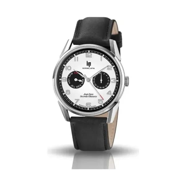 Lip Montre Lip Himalya - Homme - cadran Blanc- 40 mm - Acier inoxydable - 671673