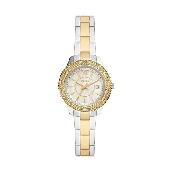 Fossil Montre Femme FOSSIL STELLA en Acier Bicolore