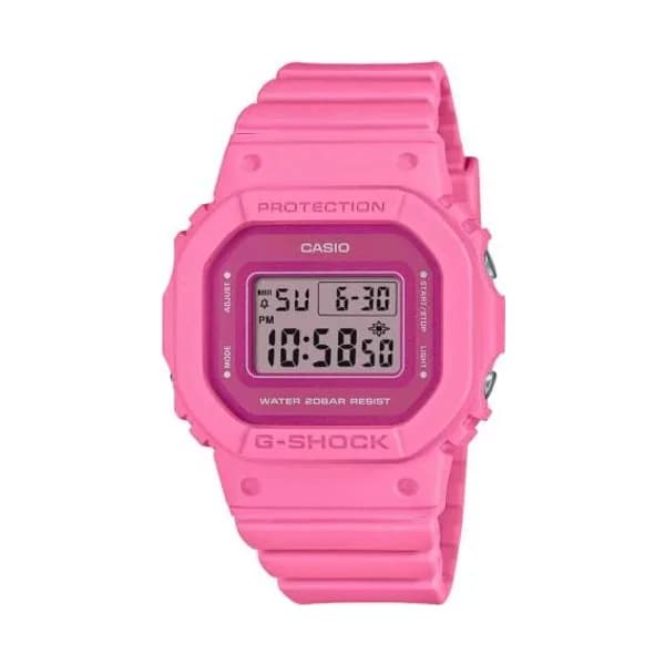 Casio Montre GShock the Origin Lady - Série GMD-S5600 - Rose Fluo 45.7 × 40.5 mm- GMD-S5610PP-4