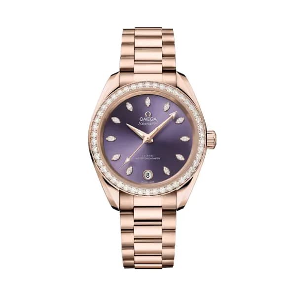 Omega Seamaster 34 mm, or Sedna™ sur or Sedna™