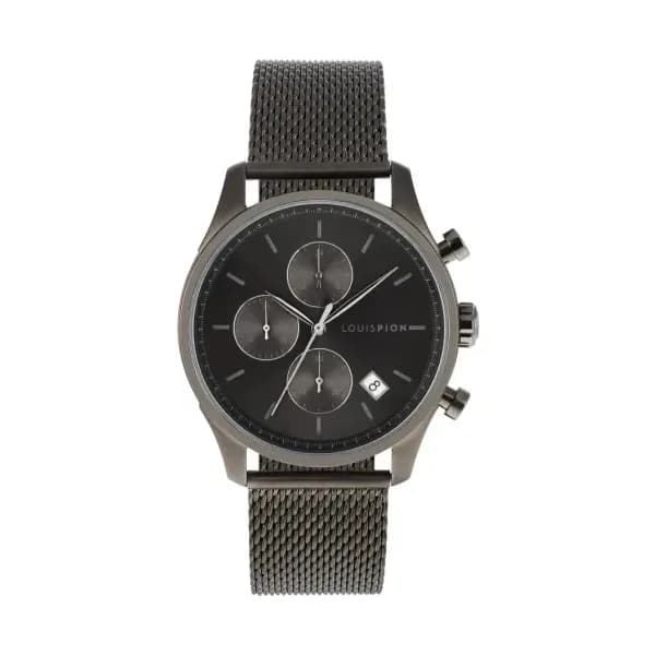 Louis Pion Montre quartz Homme Lucas Gris