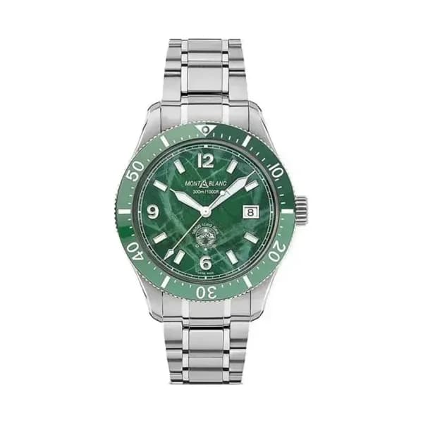 Montblanc Montre 1858 Iced Sea Automatic Date MB129373