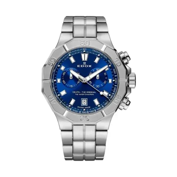 Edox Montre Delfin the Original Chronograph 10113-3M-BUIN