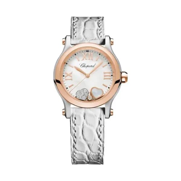 Chopard Montre Femme Happy sport Blanc