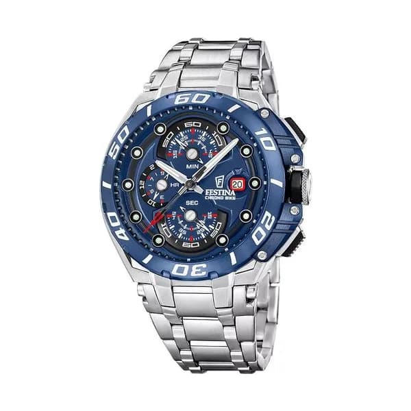Festina Montre Festina Collection Chrono Bike en Acier Argenté