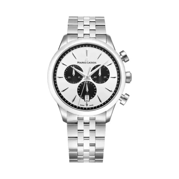 Maurice Lacroix Montre 1975 Quartz Chronograph Date 40mm 751038-SS002-130-1