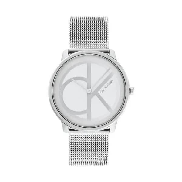 Calvin Klein Montre Calvin Klein Iconic Mesh Argent