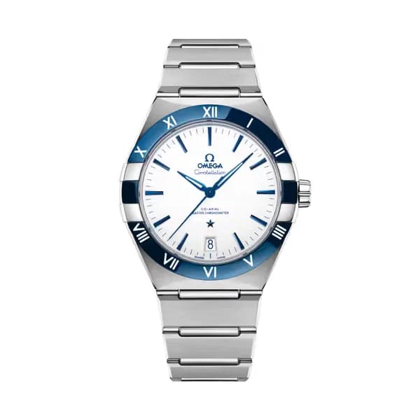 Omega Constellation 41 mm, acier sur acier
