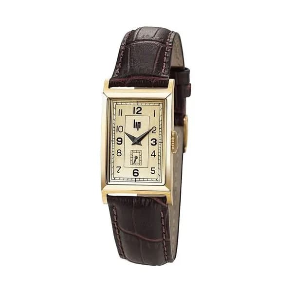 Lip Montre Lip Churchill T18 - Homme - cadran Doré- - Acier PVD Doré - 671006