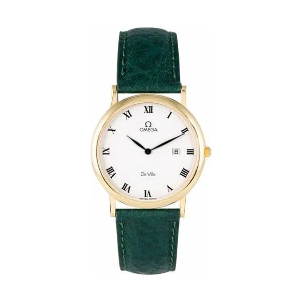 Omega Montre Omega de Ville quartz or jaune 34 mm Full Set 1996
