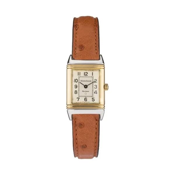 Jaeger-LeCoultre Montre Jaeger-LeCoultre Reverso Lady quartz or et acier 27 x 19 mm 1990s'