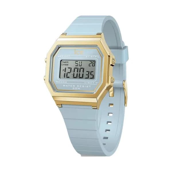 Ice Watch Montre Ice Watch Collection Ice Digit Retro en Silicone Bleu