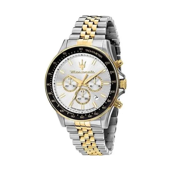Maserati Montre Homme Maserati Acier inoxydable Acier inoxydable Or jaune R8873640024