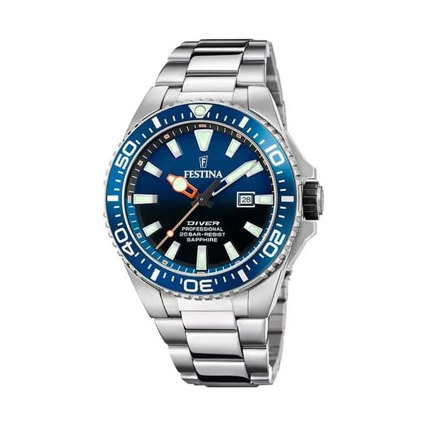 Festina Montre Festina Collection Diver en Acier Argenté