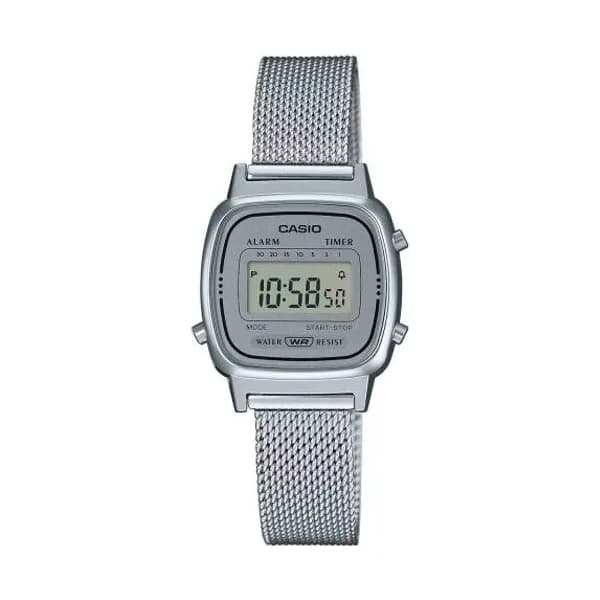 Casio Montre Casio Vintage - Mini Collection - Argent - LA670WEM-7