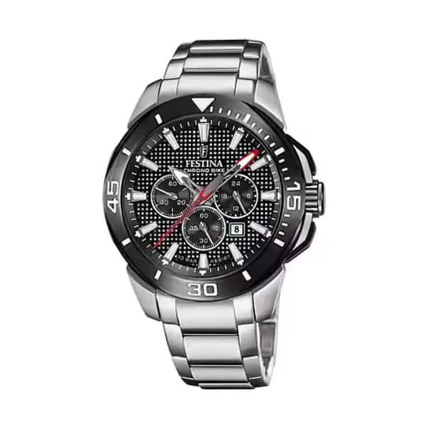 Festina Montre Homme Festina Cadran Noir Acier Gris F20641/4