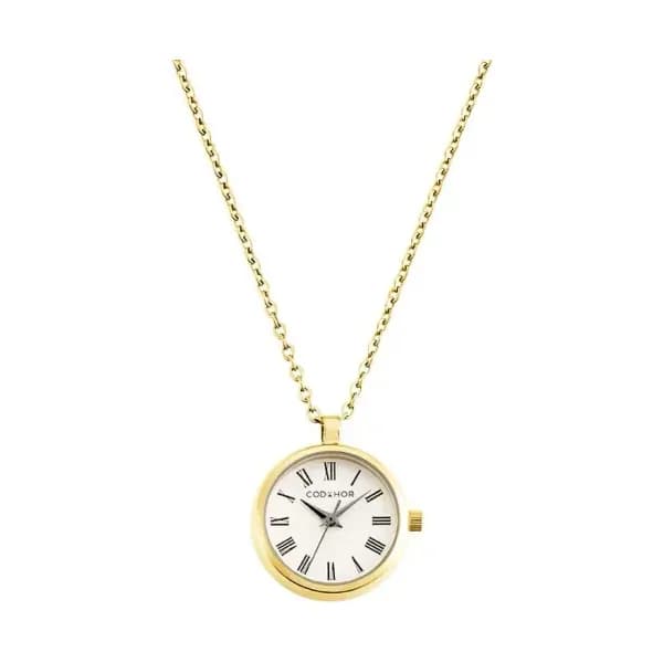 CODHOR Montre Codhor Collier Felicie Blanc