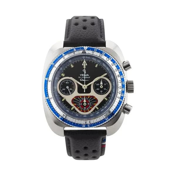 Yema Montre Yema Flygraf Chronographe automatique 40 mm circa 1970