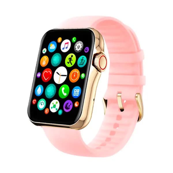Smarty Montre Connectée Smarty Collection New Standing en Silicone Rose