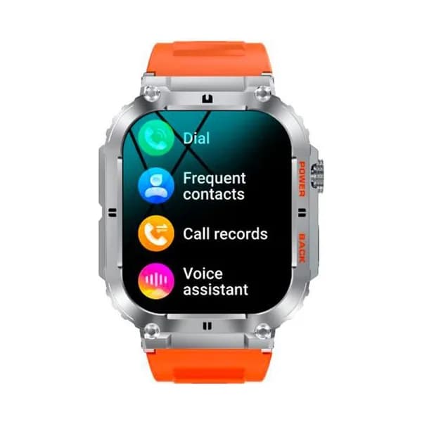 Smarty Montre Connectée Smarty Collection Challenge en Silicone Orange