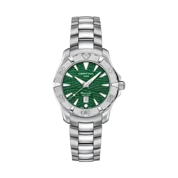 Certina Montre Certina DS Action Lady 34mm Quartz Cadran Vert