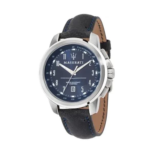 Maserati Montre quartz Homme Successo Bleu