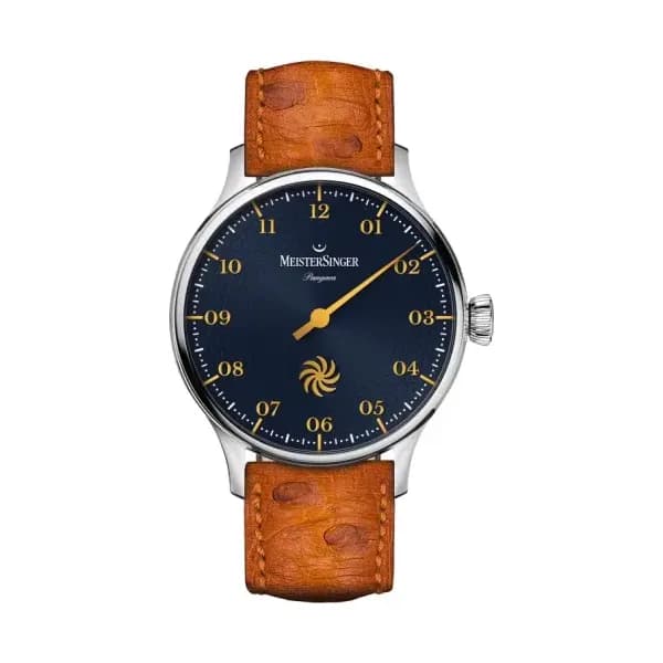 MeisterSinger Montre Pangaea Bleu acier PDS917G