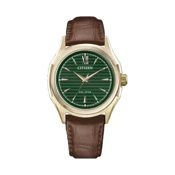 Citizen Montre Citizen Platform Classic Elegant Cadran Vert