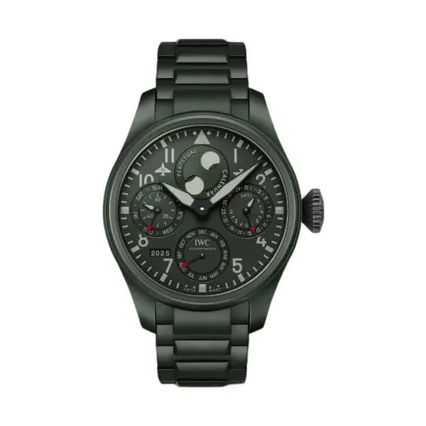 IWC Schaffhausen Grande Montre D’aviateur Calendrier Perpétuel TOP GUN Woodland