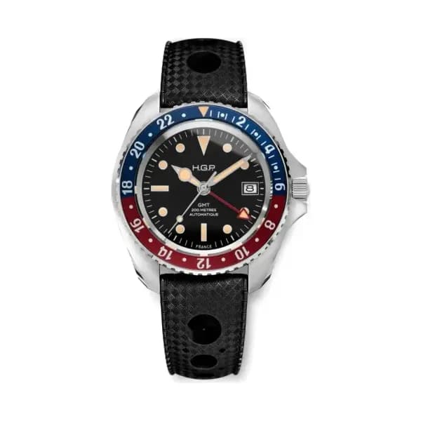 HGP Montre Automatique Diver GMT 200m - "Vintage"