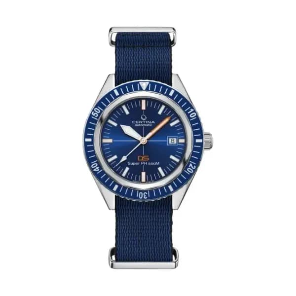 Certina Montre Certina DS Super PH500M Automatique Cadran Bleu