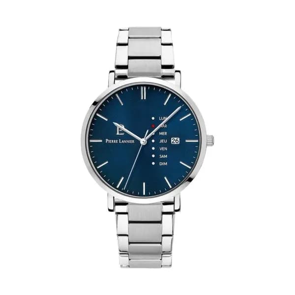 Pierre Lannier Montre Pierre Lannier Data Bleu