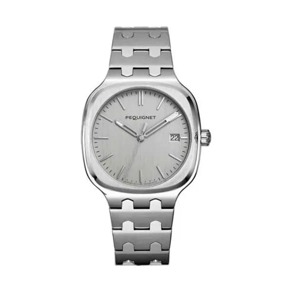 Pequignet Montre Pequignet Manufacture Concorde Automatique Cadran Argent - 9040433