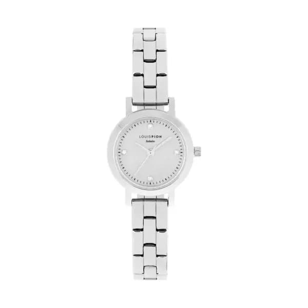 Louis Pion Montre quartz solaire Femme Louise Argenté