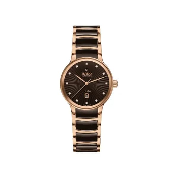 Rado Montre automatique Femme Centrix Marron