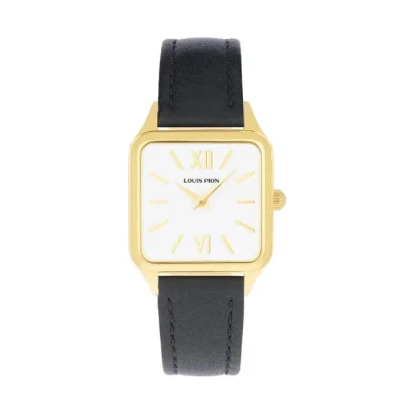 Louis Pion Montre quartz Femme Sienna Blanc