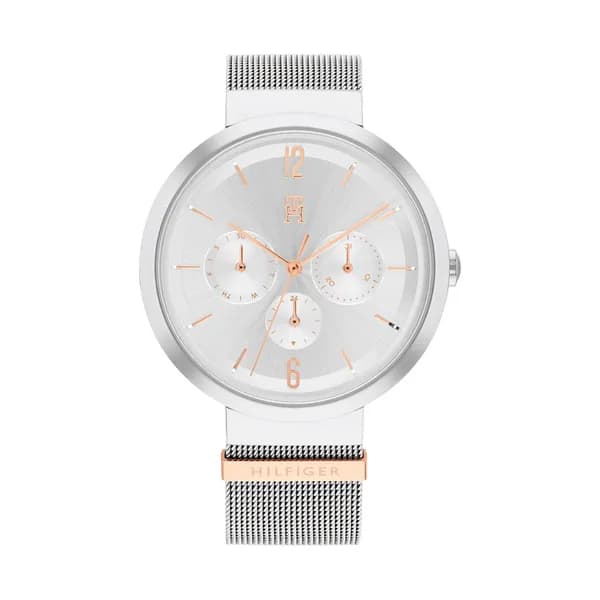 Tommy Hilfiger Montre Tommy Hilfiger en Métal Argenté