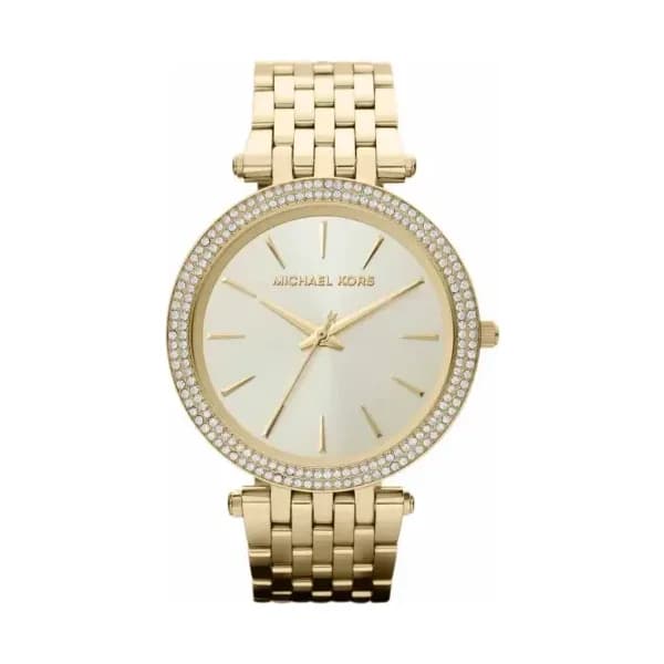 Michael Kors Montre Femme MICHAEL KORS en Acier Jaune Etanche