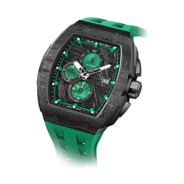Tsar Bomba Montre Tsar Bomba - Elemental Series - Quartz II - Vert - TB8211QII11