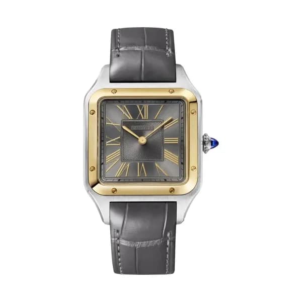 Cartier Montre quartz Homme Santos Gris
