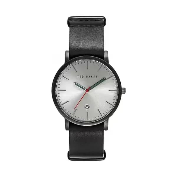 Ted Baker Montre Homme TED BAKER en Cuir Noir Etanche