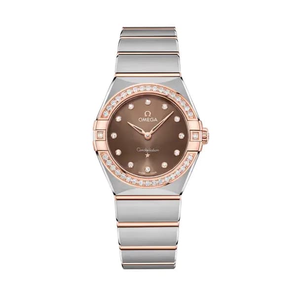 Omega Constellation 28 mm, acier - or « Sedna™ » sur acier - or « Sedna™ »