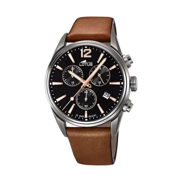 Lotus Montres Montre Lotus en Cuir Marron