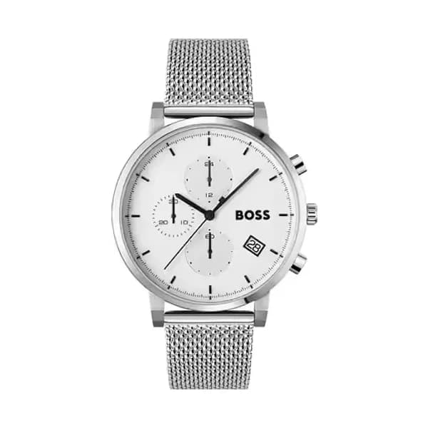 Hugo Boss Montre Homme BOSS BLACK BUSINESS en Acier Gris