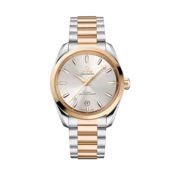Omega Seamaster 38 mm, acier - or Moonshine™ sur acier - or Moonshine™