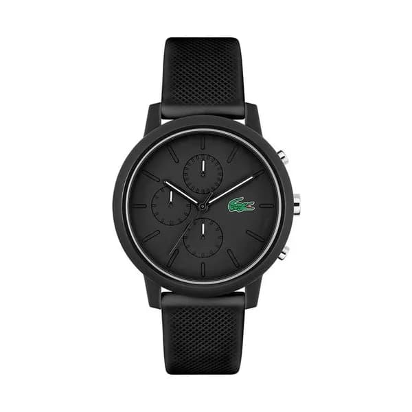 Lacoste Montre Lacoste Collection 12.12 Chrono en Silicone Noir