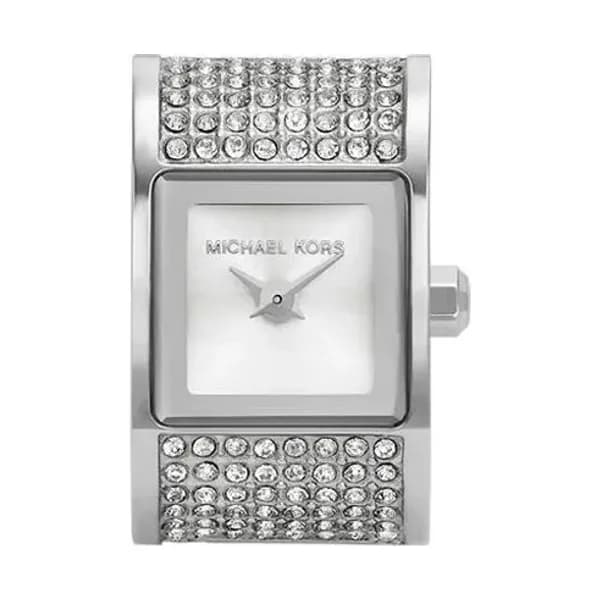 Michael Kors Montre Michael Kors Darrington Watch Ring Argenté