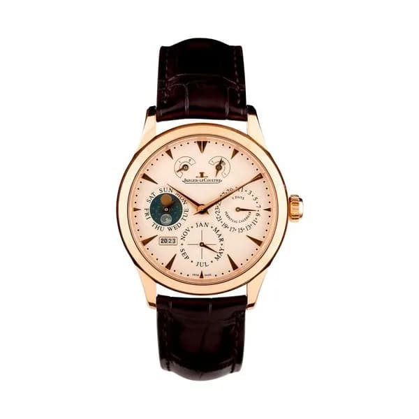 Jaeger-LeCoultre Montre Jaeger-LeCoultre Master Eight Days Perpetual Calendar mécanique 40 mm Full Set 2015